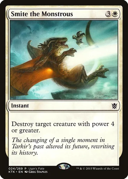 Smite the Monstrous, Magic card UGIN 24 — Ugin's Fate set