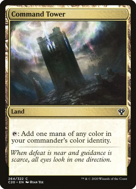 Command Tower, Magic card C20 264 — Commander 2020 set