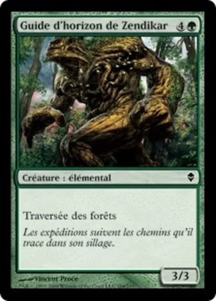 Guide d'horizon de Zendikar, carte Magic ZEN 194 — extension Zendikar