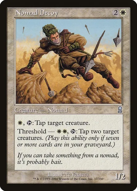 Nomad Decoy, Magic card ODY 37 — Odyssey set