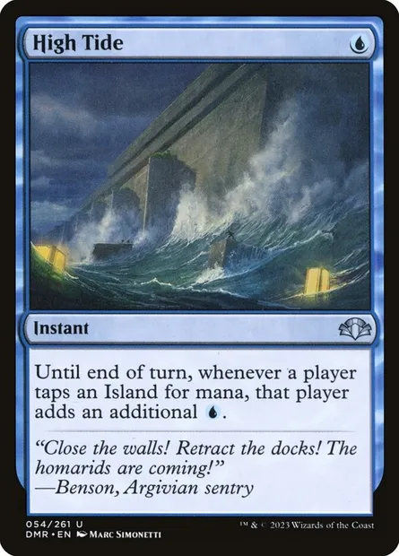 High Tide, Magic card DMR 54 — Dominaria Remastered set
