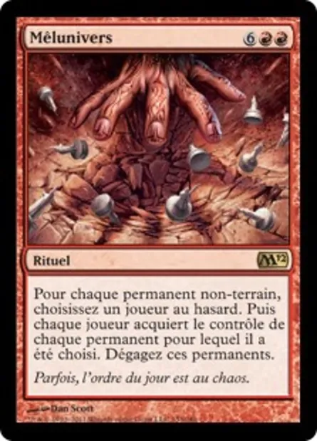 Mêlunivers, carte Magic M12 153 — extension Magic 2012