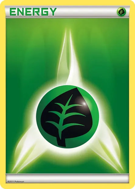 Énergie Plante, carte Pokémon LGP 2011-6 — extension League Promos