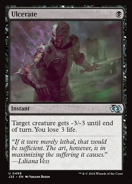 Ulcerate, Magic card J25 499 — Foundations Jumpstart set