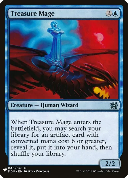 Mage au trésor, carte Magic PLST DDU-40 — extension The List