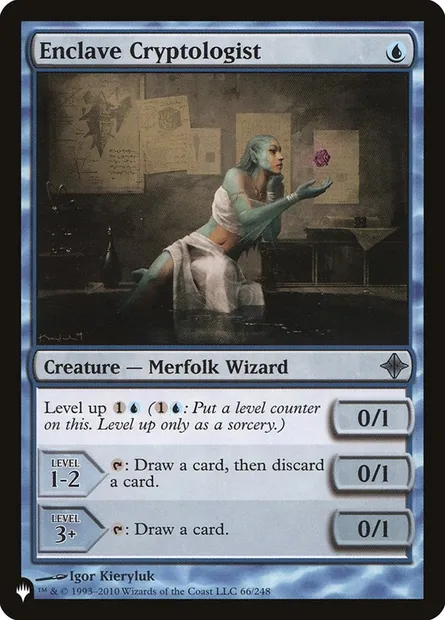 Cryptologue de l'Enclave, carte Magic PLST ROE-66 — extension The List