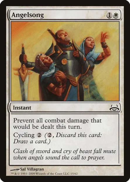 Angelsong, Magic card DDC 15 — Duel Decks: Divine vs. Demonic set