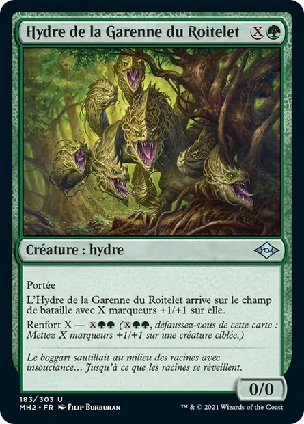 Hydre de la Garenne du Roitelet, carte Magic MH2 183 — extension Horizons du Modern 2