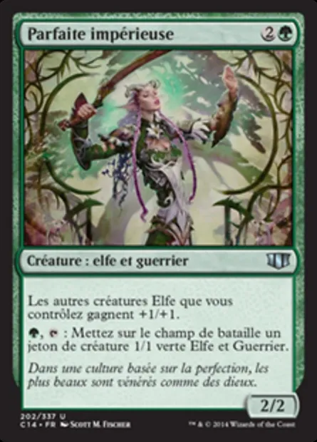 Parfaite impérieuse, carte Magic C14 202 — extension Commander 2014