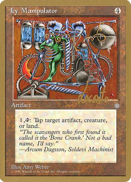 Manipulateur glacial, carte Magic PTC ml322 — extension Pro Tour Collector Set