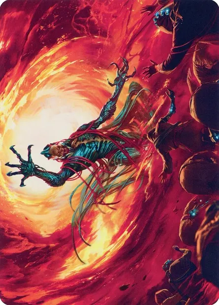 Gix, Yawgmoth Praetor // Gix, Yawgmoth Praetor, carte Magic ABRO 16 — extension The Brothers' War Art Series