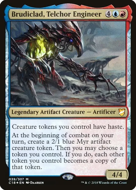 Brudiclad, Telchor Engineer, Magic card C18 39 — Commander 2018 set