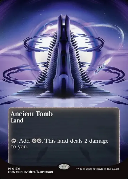 Ancient Tomb, Magic card EOS 136 — Edge of Eternities: Stellar Sights set