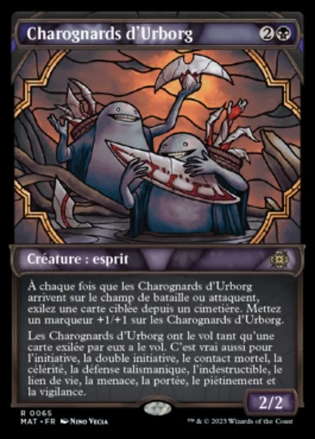 Charognards d'Urborg, carte Magic MAT 65 — extension L'invasion des machines : le jour d'après
