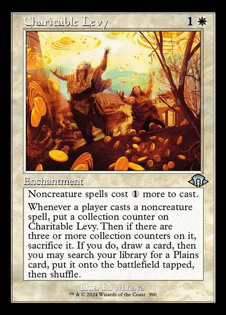 Charitable Levy, Magic card MH3 390 — Modern Horizons 3 set