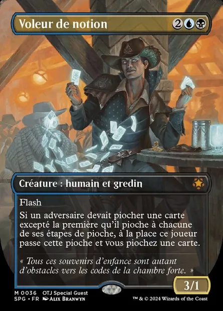 Voleur de notion, carte Magic SPG 36 — extension Special Guests