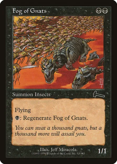 Fog of Gnats, Magic card ULG 53 — Urza's Legacy set