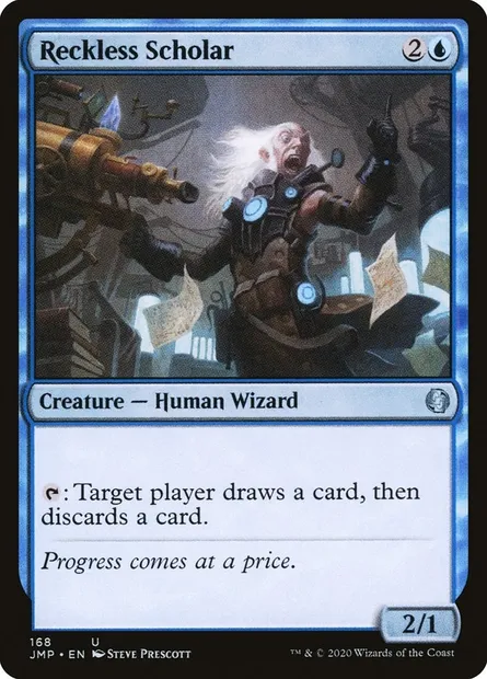 Érudit téméraire, carte Magic JMP 168 — extension Jumpstart