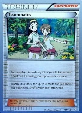Teammates, Pokémon card WCD15 141 — World Championship Decks 2015 set