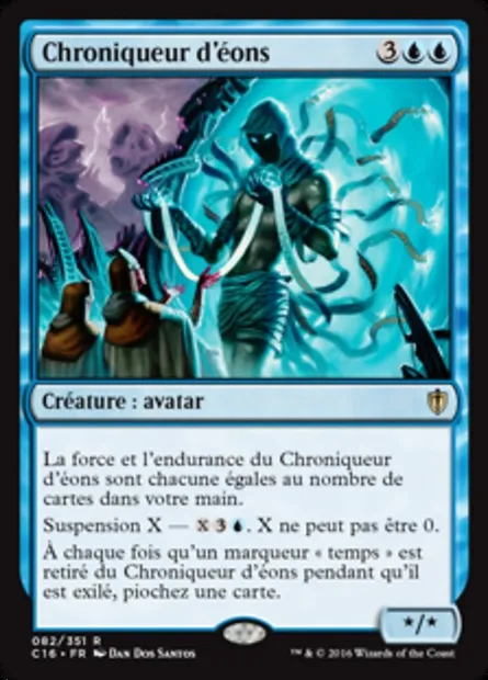 Chroniqueur d'éons, carte Magic C16 82 — extension Commander 2016