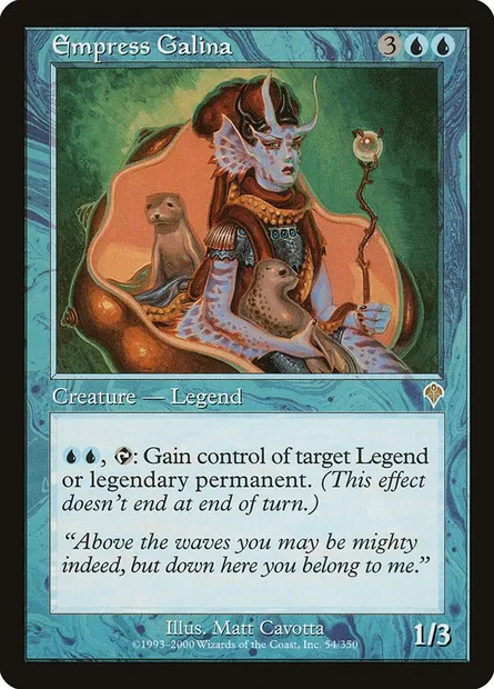 Empress Galina, Magic card INV 54 — Invasion set