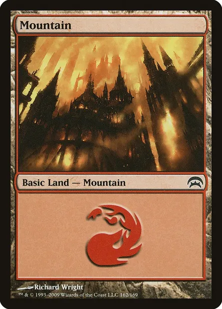 Montagne, carte Magic HOP 162 — extension Planechase