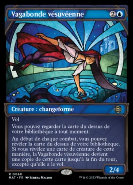 Vagabonde vésuvéenne, carte Magic MAT 60 — extension L'invasion des machines : le jour d'après