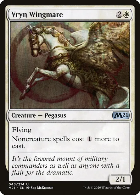 Vryn Wingmare, Magic card M21 43 — Core Set 2021 set