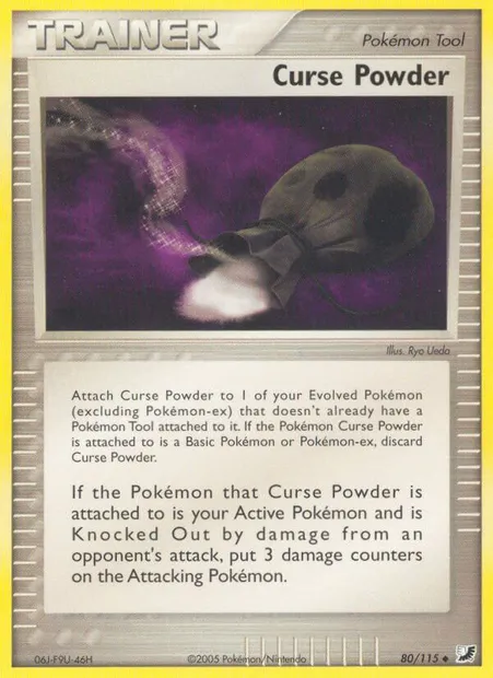 Curse Powder, Pokémon card UF 80 — Unseen Forces set
