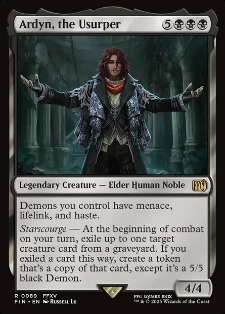 Ardyn, the Usurper, Magic card FIN 89 — Final Fantasy set