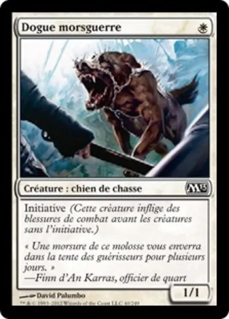 Dogue morsguerre, carte Magic M13 40 — extension Magic 2013