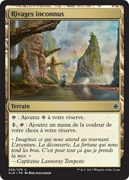 Rivages inconnus, carte Magic XLN 259 — extension Ixalan
