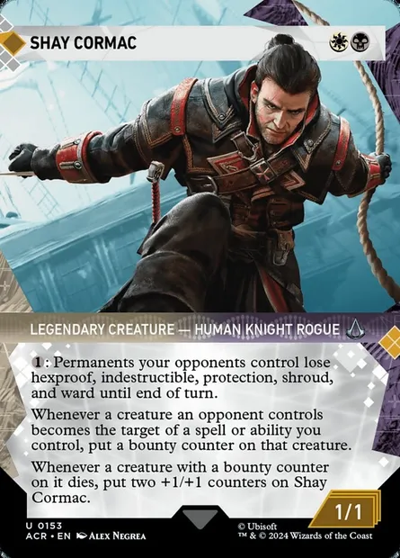 Shay Cormac, Magic card ACR 153 — Assassin's Creed set