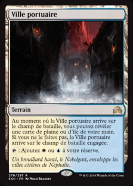 Ville portuaire, carte Magic SOI 278 — extension Ténèbres sur Innistrad