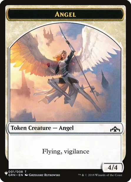 Angel, carte Magic PLST TGRN-1 — extension The List