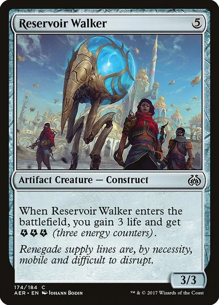 Reservoir Walker, Magic card AER 174 — Aether Revolt set