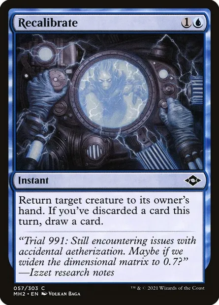 Recalibrate, Magic card MH2 57 — Modern Horizons 2 set