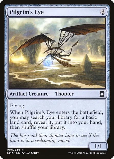 Pilgrim's Eye, Magic card EMA 229 — Eternal Masters set