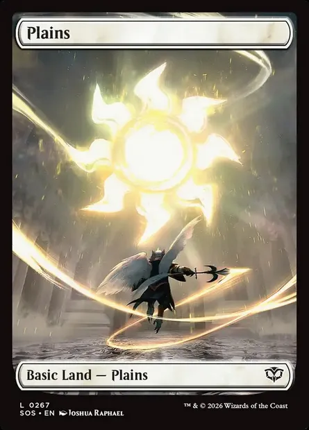 Plains, Magic card SOS 267 — Secrets of Strixhaven set