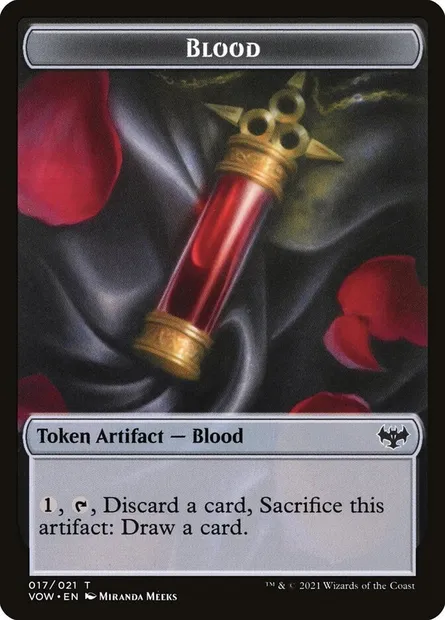 Blood, Magic card TVOW 17 — Innistrad: Crimson Vow Tokens set
