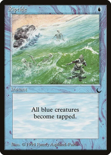 Riptide, Magic card DRK 35 — The Dark set