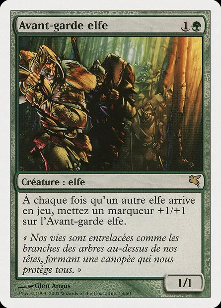 Elvish Vanguard, Magic card PSAL B13 — Salvat 2005 set