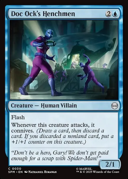 Doc Ock's Henchmen, Magic card SPM 30 — Marvel's Spider-Man set