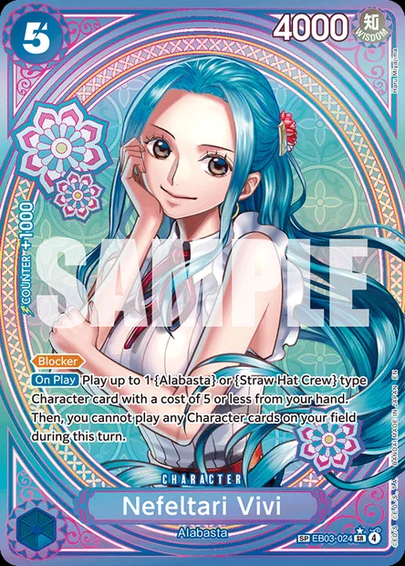 Nefeltari Vivi, One Piece card EB03-024 — ONE PIECE HEROINES EDITION set
