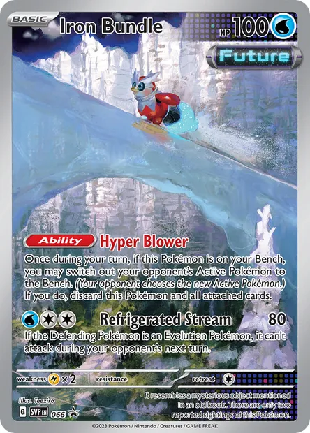 Iron Bundle, Pokémon card PR-SV 066 — SVP Black Star Promos set