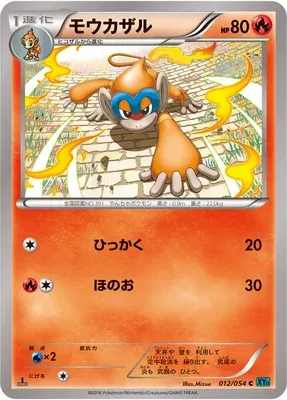 Chimpenfeu, carte Pokémon XY11B 012 — extension Cruel Traitor