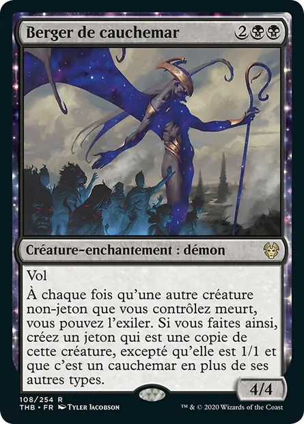 Berger de cauchemar, carte Magic THB 108 — extension Theros Beyond Death
