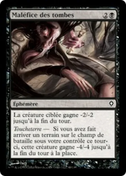 Maléfice des tombes, carte Magic WWK 69 — extension Worldwake