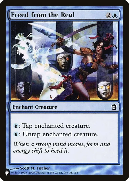 Freed from the Real, Magic card PLST SOK-38 — The List set