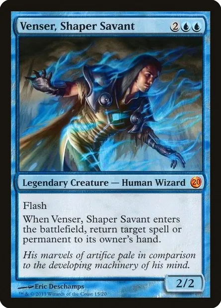 Venser, Shaper Savant, Magic card V13 15 — From the Vault: Twenty set